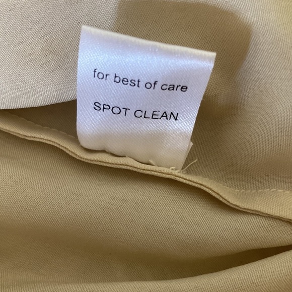 DALLIN CHASE WOMENS FULLY BEADED COCKTAIL DRESS GOLD YELLOW CREAM SIZE SMALL - Picture 7 of 8